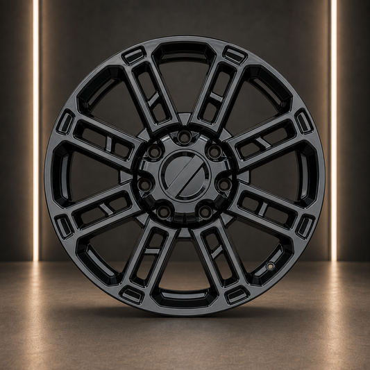 OE Premium OE-P1 22x9 Gloss Black wheel 8x170 +40mm | Ford Super Duty F-250 F-350