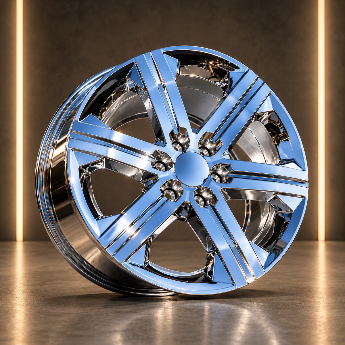 OE Premium Wheels G2 – 22” Chrome GM Style Wheels