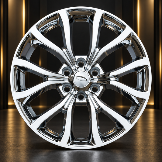 OE Premium F2 22x9.5 Chrome Wheel – 6x135 +44 | Ford F-150, Expedition & Lincoln Navigator