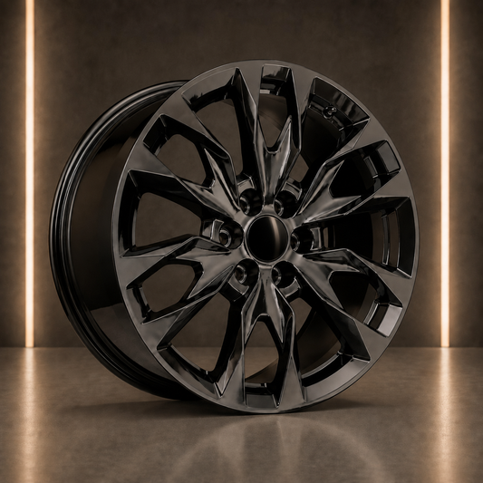 OE Premium P7- 22x9 Gloss Black 6x139.7 | Chevrolet GMC