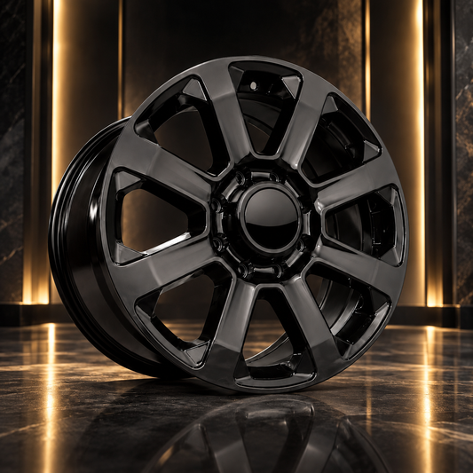 OE Premium Wheels R21 20x8 Gloss Black Wheel – 8x165.1 +50mm – Ram 2500 / 3500